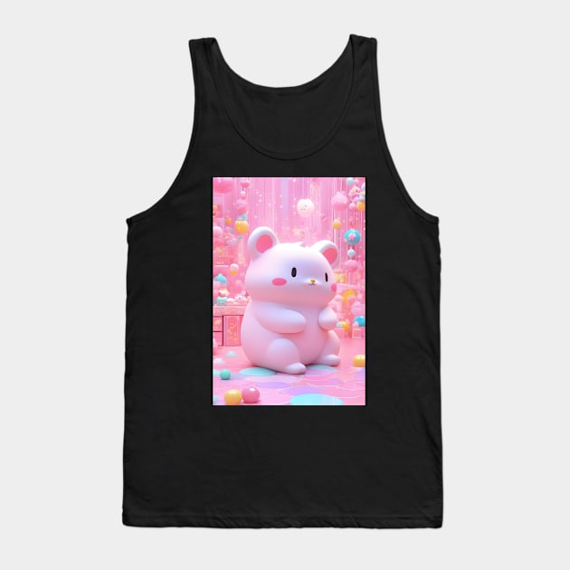 Cute Kawaii mouse Tank Top by Spaceboyishere